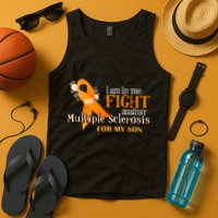 I Am In The Fight Against Multiple Sclerosis For My Son Tank Top