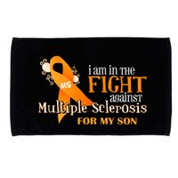 I Am In The Fight Against Multiple Sclerosis For My Son Microfiber Hand Towel