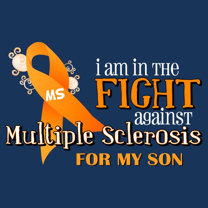 I Am In The Fight Against Multiple Sclerosis For My Son Infant Baby Jersey Bodysuit