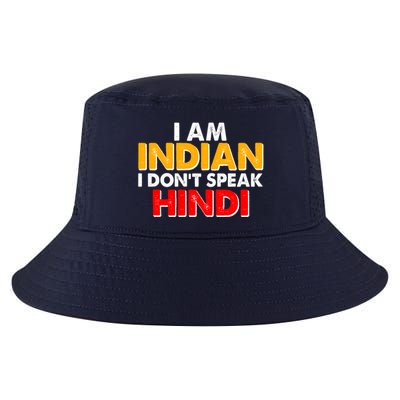 I Am Indian I Don't Speak Hindi Cool Comfort Performance Bucket Hat