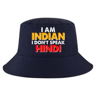 I Am Indian I Don't Speak Hindi Cool Comfort Performance Bucket Hat