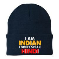 I Am Indian I Don't Speak Hindi Knit Cap Winter Beanie