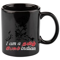 I Am Indian Theriyathu Poda Tamil Nadu 11oz C Handle Ceramic Mug