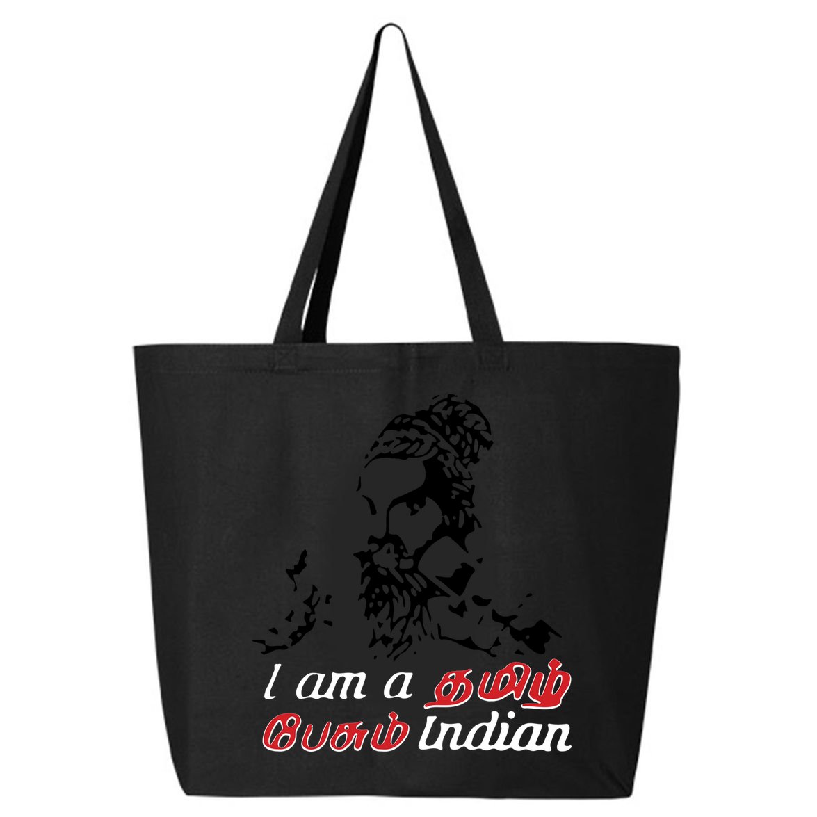I Am Indian Theriyathu Poda Tamil Nadu 25L Jumbo Tote