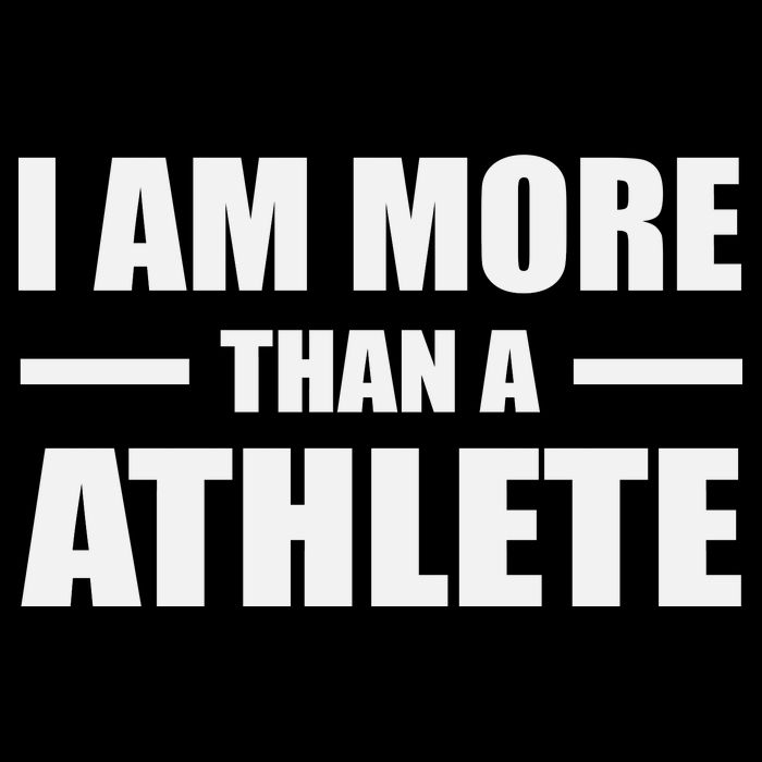 I Am More Than An Athlete 16 in Basic Backpack