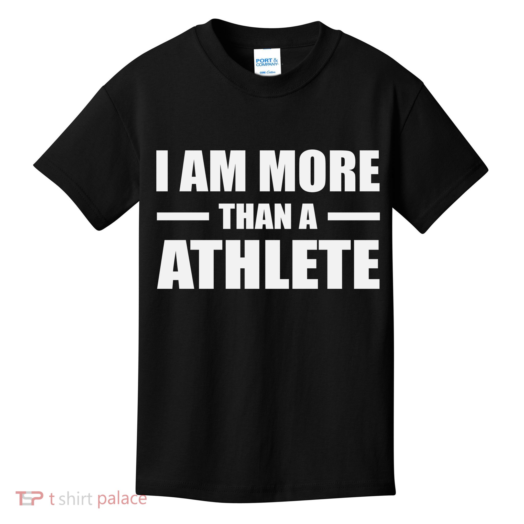 I Am More Than An Athlete Kids T-Shirt