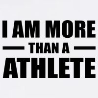 I Am More Than An Athlete Garment-Dyed Sweatshirt
