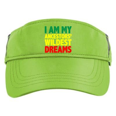 I Am My Ancestor Wildest Dream Adult Drive Performance Visor