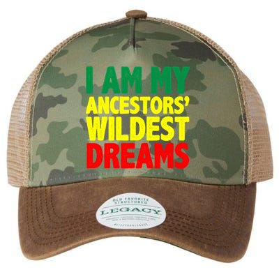 I Am My Ancestor Wildest Dream Legacy Tie Dye Trucker Hat
