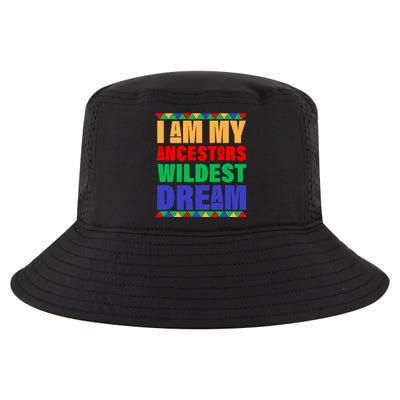 I Am My Ancestors Wildest Dream African Colors Cool Comfort Performance Bucket Hat