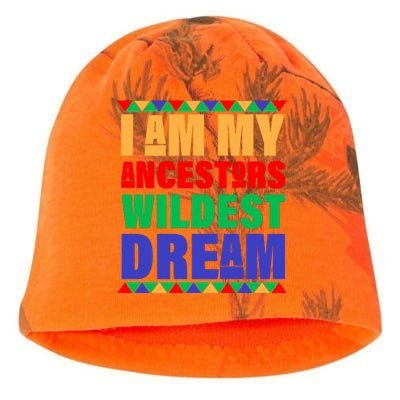 I Am My Ancestors Wildest Dream African Colors Kati - Camo Knit Beanie