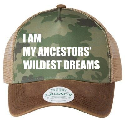 I Am My Ancestors' Wildest Dreams Legacy Tie Dye Trucker Hat