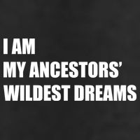 I Am My Ancestors' Wildest Dreams Adult Drive Performance Visor