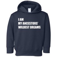 I Am My Ancestors' Wildest Dreams Toddler Hoodie