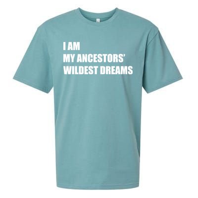 I Am My Ancestors' Wildest Dreams Sueded Cloud Jersey T-Shirt