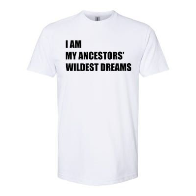 I Am My Ancestors' Wildest Dreams Softstyle® CVC T-Shirt