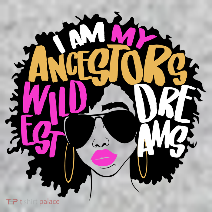 I Am My Ancestors Wildest Dreams History T-Shirt