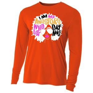 I Am My Ancestors Wildest Dreams History Cooling Performance Long Sleeve Crew