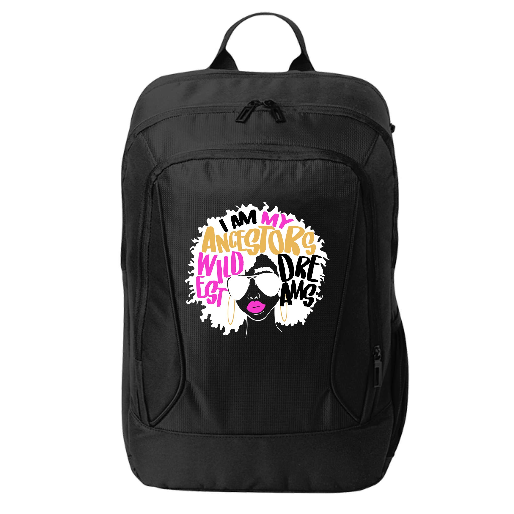 I Am My Ancestors Wildest Dreams History City Backpack