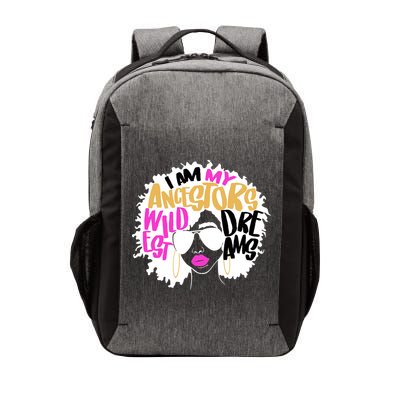 I Am My Ancestors Wildest Dreams History Vector Backpack