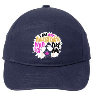 I Am My Ancestors Wildest Dreams History 7-Panel Snapback Hat