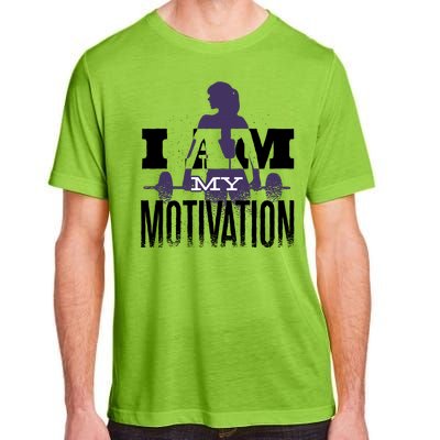 I Am My Motivation Gym Exercise Workout Adult ChromaSoft Performance T-Shirt