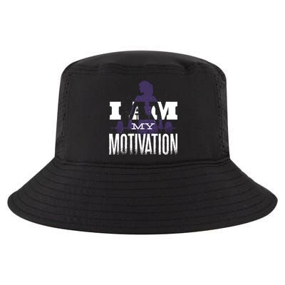 I Am My Motivation Gym Exercise Workout Cool Comfort Performance Bucket Hat