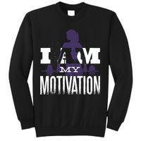 I Am My Motivation Gym Exercise Workout Sweatshirt