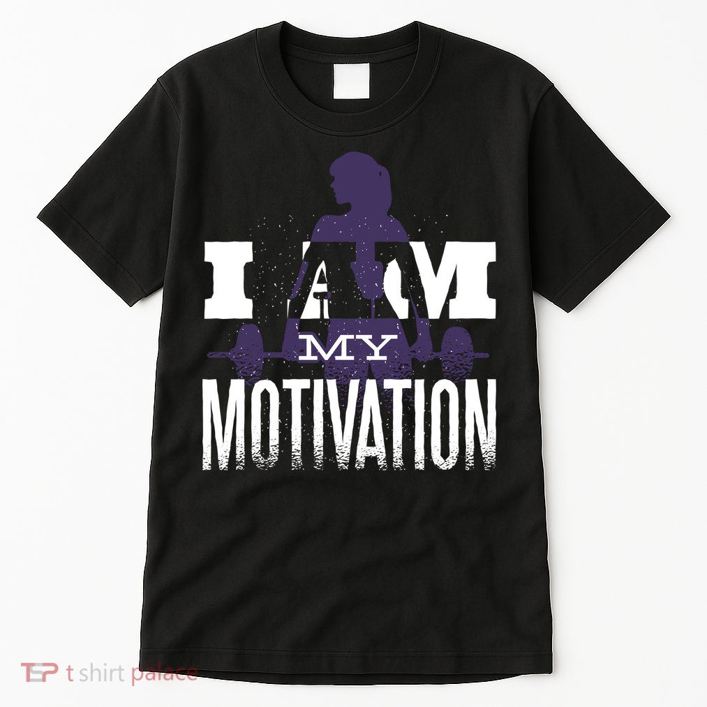 I Am My Motivation Gym Exercise Workout Tall T-Shirt