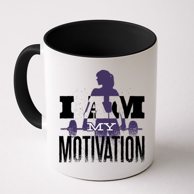 I Am My Motivation Gym Exercise Workout Mug