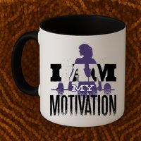 I Am My Motivation Gym Exercise Workout Mug