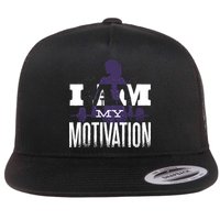 I Am My Motivation Gym Exercise Workout Flatbill Hat