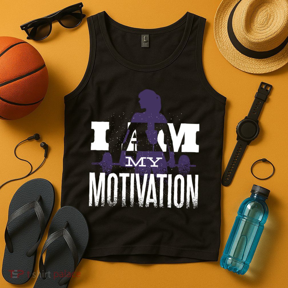 I Am My Motivation Gym Exercise Workout Tank Top