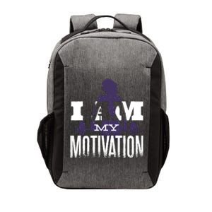 I Am My Motivation Gym Exercise Workout Vector Backpack