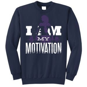 I Am My Motivation Gym Exercise Workout Sweatshirt