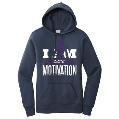 I Am My Motivation Gym Exercise Workout Women's Pullover Hoodie