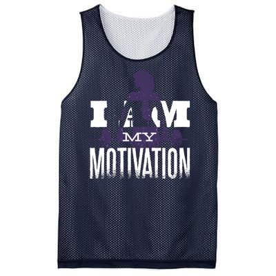 I Am My Motivation Gym Exercise Workout Mesh Reversible Basketball Jersey Tank