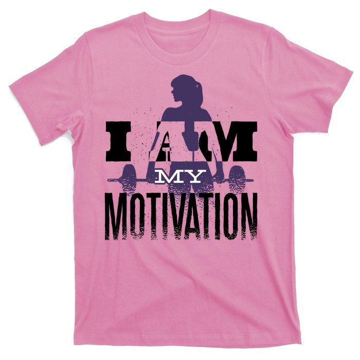 I Am My Motivation Gym Exercise Workout T-Shirt