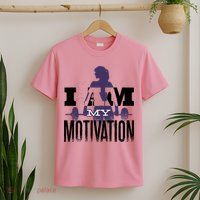 I Am My Motivation Gym Exercise Workout T-Shirt