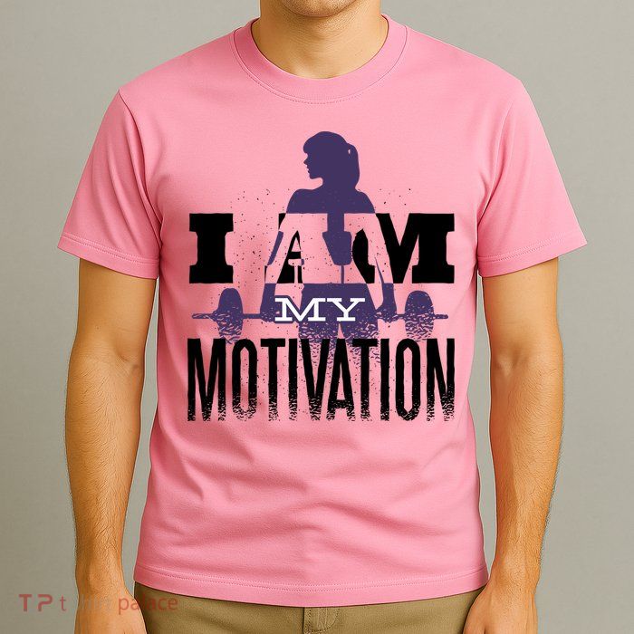 I Am My Motivation Gym Exercise Workout T-Shirt