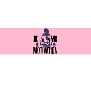 I Am My Motivation Gym Exercise Workout Bumper Sticker