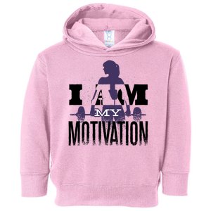 I Am My Motivation Gym Exercise Workout Toddler Hoodie