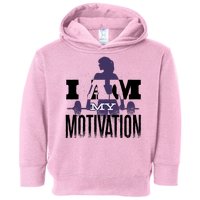 I Am My Motivation Gym Exercise Workout Toddler Hoodie