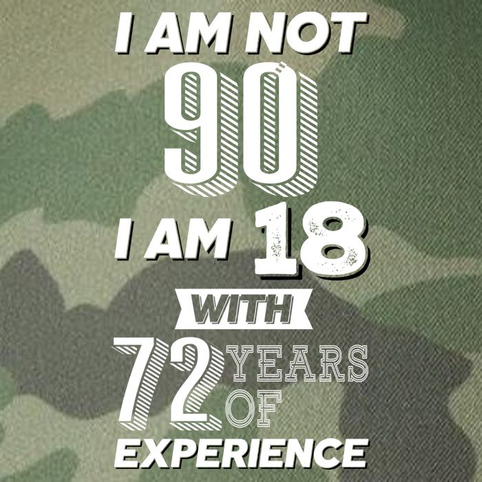 I Am Not 90 I Am 18 With 72 Years Of Experience 90th Birthday Legacy Tie Dye Trucker Hat