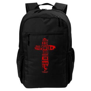 I Am Not Ashamed of the Gospel The Power of God Romans 1:16 Daily Commute Backpack