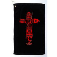 I Am Not Ashamed of the Gospel The Power of God Romans 1:16 Golf Towel