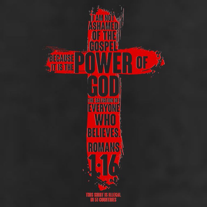 I Am Not Ashamed of the Gospel The Power of God Romans 1:16 Golf Towel