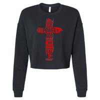 I Am Not Ashamed of the Gospel The Power of God Romans 1:16 Cropped Pullover Crew