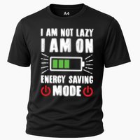 I Am Not Lazy I Am On Energy Saving Mode Funny Performance Shirt