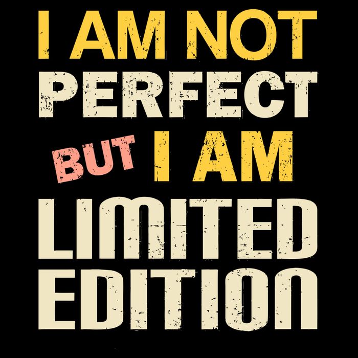 I Am Not Perfect But Limited Edition Kids T-Shirt